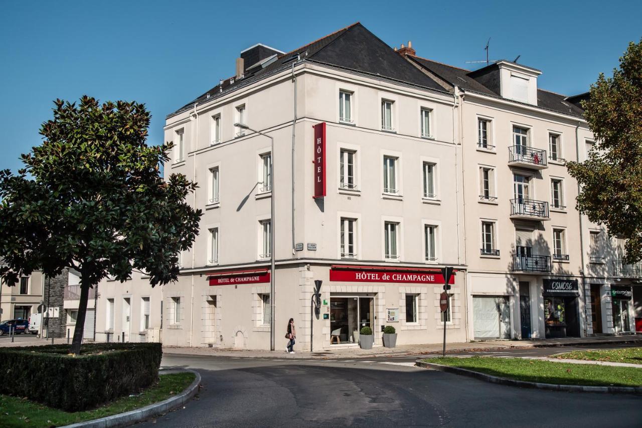 Hôtel de Champagne Angers Extérieur photo