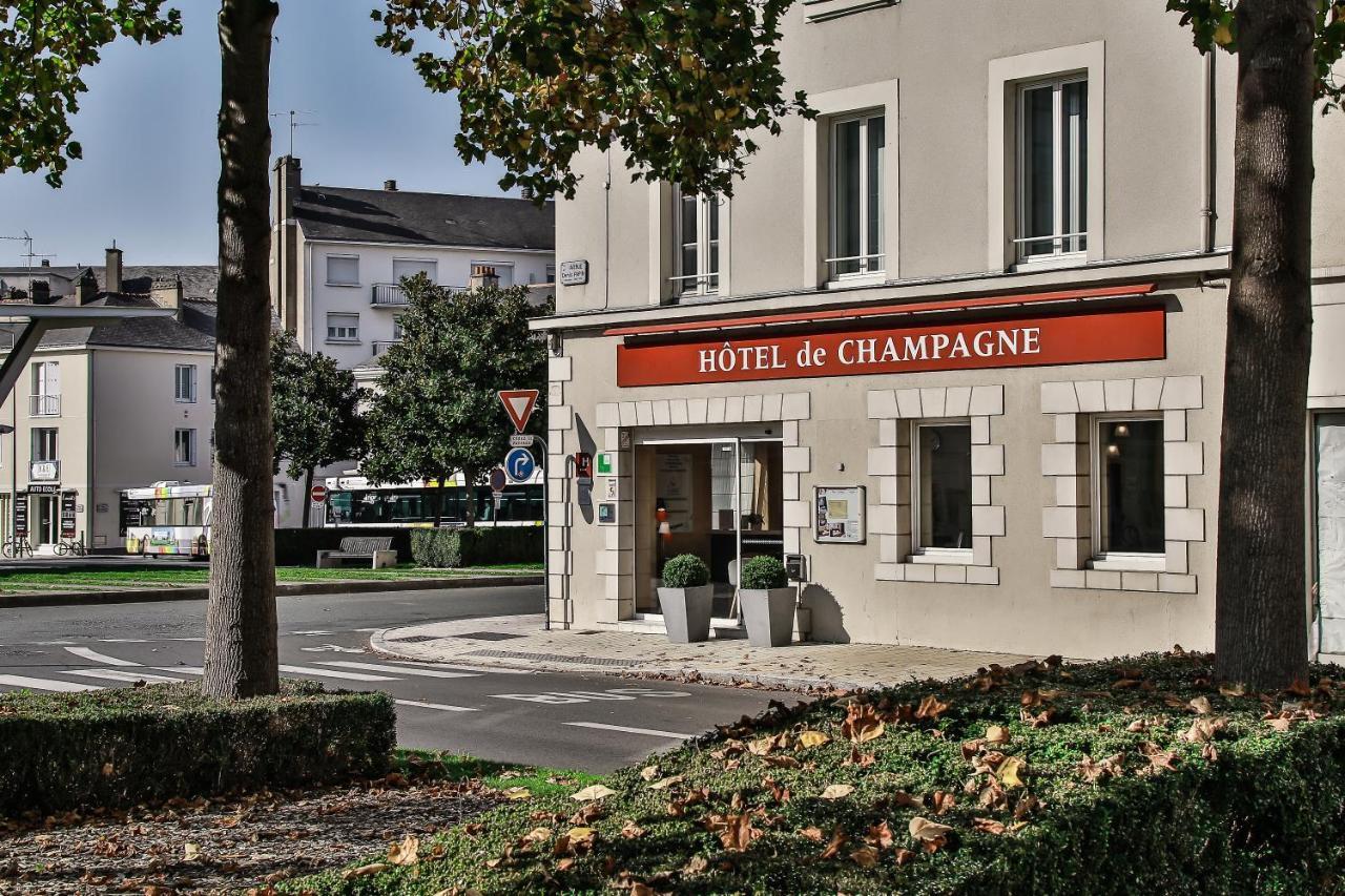 Hôtel de Champagne Angers Extérieur photo